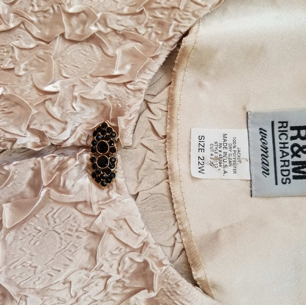 R&M RICHARDS party event jacket - Picture 3 of 6